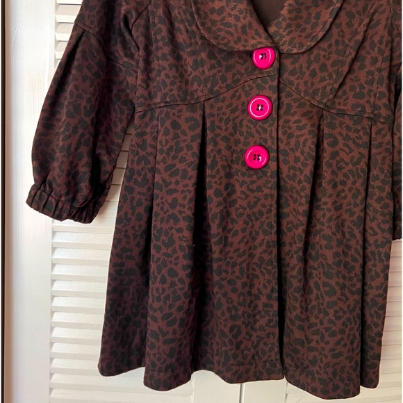 IVY JANE CHEETAH PRINT COAT - Picture 3 of 10
